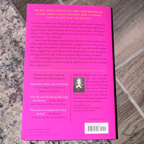 A Court of Wings and Ruin by Sarah J. Maas. - Picture 2 of 3